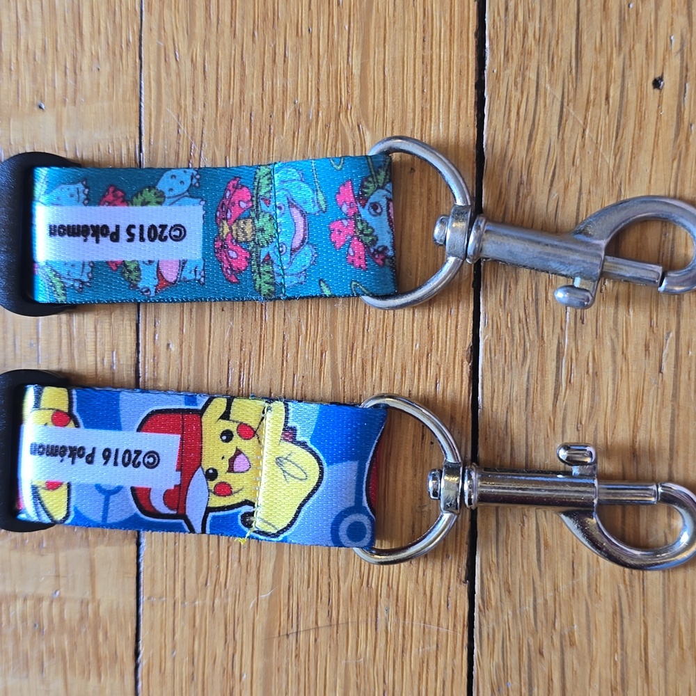 Pokemon, Pikachu & Venusaur, 2 Lanyard Set - Picture 10 of 14